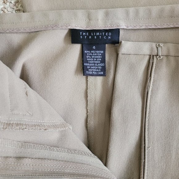 The Limited Stretch Khaki Pants Size 4 - Picture 4 of 8